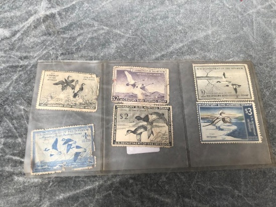 (6) Duck Stamps