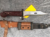 AKM 47 Bayonet, Scabbard & Frog