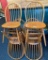 (6) Oak Windsor Chairs