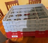 16-Slot Dishwasher Glass Rack