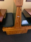 Custom Double-Sided Booth Seat