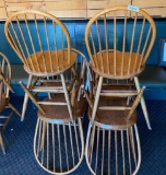 (6) Oak Windsor Chairs