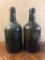 (2) Clark & White Saratoga Spring Water Bottles