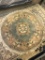 Round Hand Knotted Chinese Rug