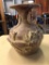 Large Decorative Earthenware Vase