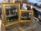 (2) Gilt Framed Beveled Mirrors