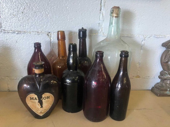 (8) Bottle End Lot
