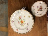 German Porcelain Plates (11) Luncheon, (1) Dessert