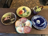 (5)pcs. European Porcelain and Pottery