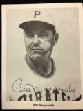 Bill Mazeroski Signed Photo