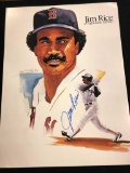 Jim Rice Signed Photo