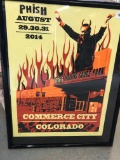 2014 Phish Concert Poster, Commerce City Colorado