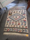 Pictorial Woven Blanket