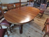 Stickley Cherry Dining Table & (8) Chairs