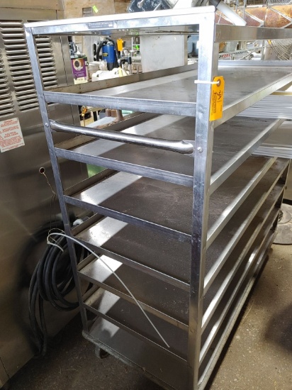 SS Rolling Shelf Unit