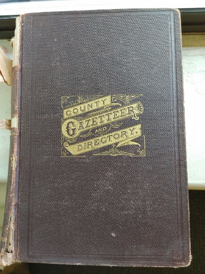 1881-1882 Child's Rutland County Gazetteer & Directory