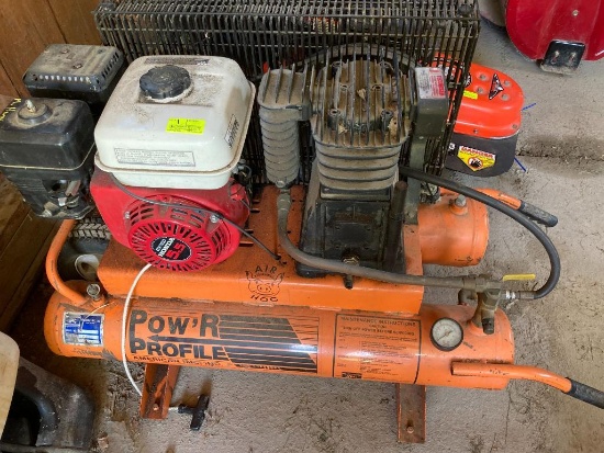 Honda Powered Portable Air Compressor