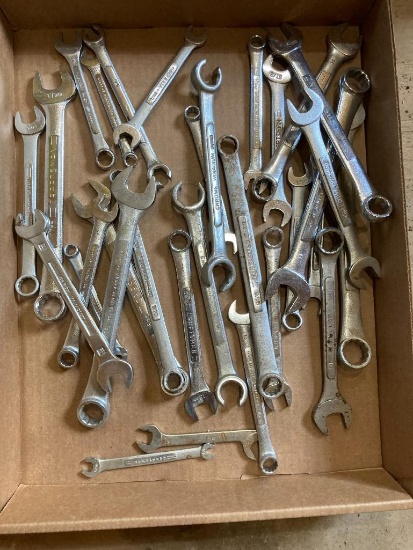 (30+/-) Craftsman & Other Open & Combination Wrenches