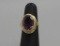 Oval Cut Amethyst Ring