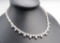 Ciro Sterling Silver & CZ Necklace