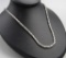 Sterling Silver Necklace, Cut Designed, s. 925