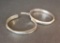 (2) Sterling Silver Bracelets, (1) CrissCross ,