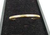 18K Yellow Gold Bangle