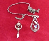 (2) Victorian Pendants