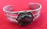 Native American Sterling Silver Cuff Bracelet