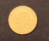 Gold 1911 Swiss 10 Francs