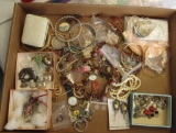 Tray of Costume Jewelry