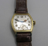 Vintage Elgin Mens Gold Filled Wrist Watch