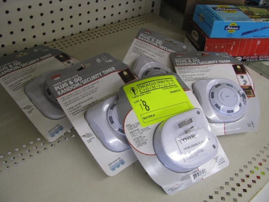 (5) Plug & Go Security Timers