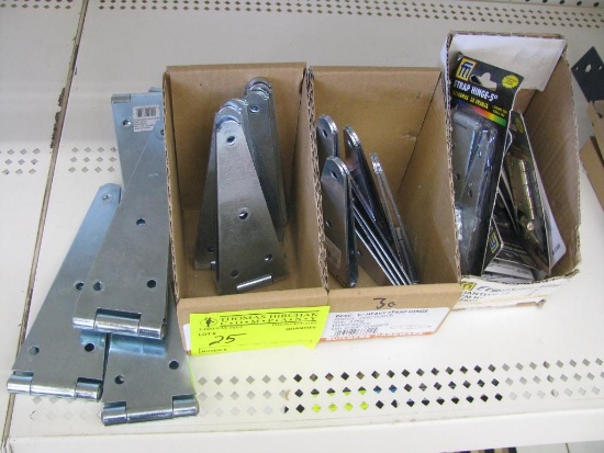 (30) Strap Hinges & Utility Hinges