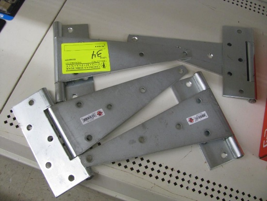 (4) 12" Strap Hinges