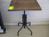 Vintage Oak Two Top Table