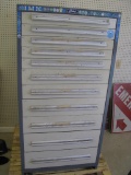 11 Drawer Parts Cabinet & Contents