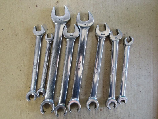 (8) Snap-On SAE Wrenches