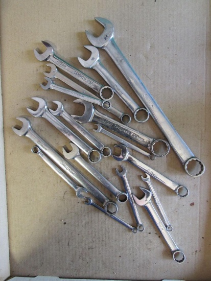 (17) Asst. Snap-On Metric Wrenches