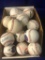 (18) Baseballs; Minor League Game Used, Signed & MLB Souvenir/ Giveaway Day