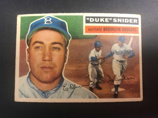 1956 Topps "Duke" Snider #150