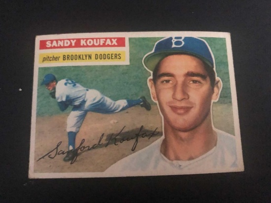 1956 Topps Sanford "Sandy" Koufax #79