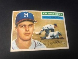 1956 Topps Eddie Mathews #107