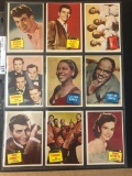 (9) 1957 Topps Hit Stars Cards