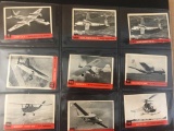 (9) 1956 Topps Jets Cards