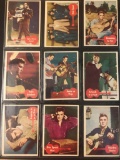 (9) 1956 Elvis Presley Cards by Topps/ Bubbles