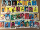 (65) 1970's NBA Basketball Cards; Kareem Abdul-Jabbar, Bob McAdoo, Rick Barry
