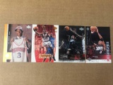 (4) Allen Iverson NBA Basketball Cards incl 1996 UD Rookie Card