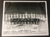 1994-95 Indiana Pacers Signed Team Photo; Reggie Miller, Larry Brown