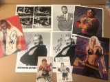 (9) Boxing & Wrestling Signed Photographs incl Buster Douglas, Marvis Frazier, Ray Mancini, Carmen